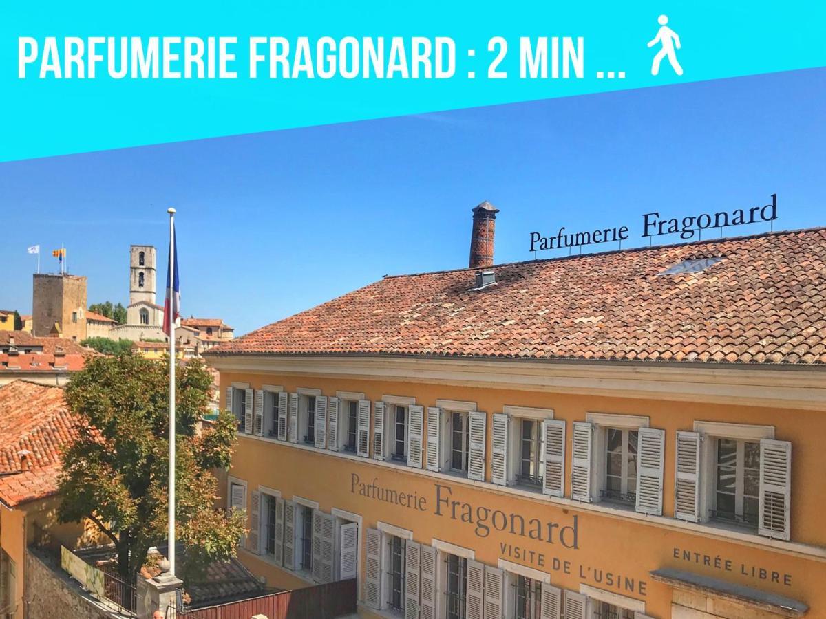 Parking Prive - Vue Mer - Wifi - Centre Historique Grasse Buitenkant foto
